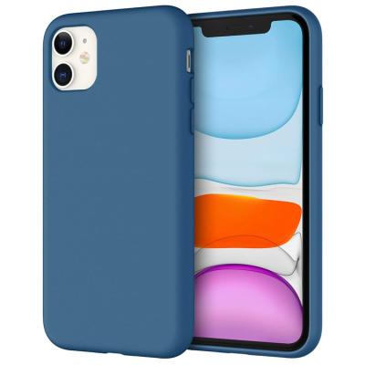 China China Manufacturer OEM Custom Color Shockproof Sublimation Mobile Liquid Silicone Phone Bags For Iphone Max 13Case Apple 12Pro for sale