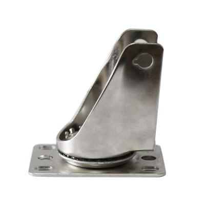 China Industrial PIVOT Roller Clamp Caster Wheel Bracket Frame Forks for sale