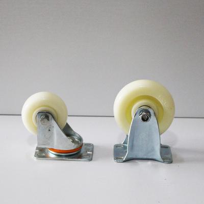 China Low Profile Contemporary Wholesale Nylon Primer Medical Bed Caster Wheel for sale