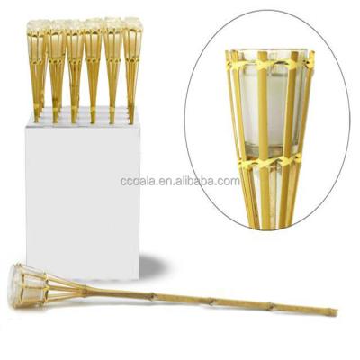 China China candle torch with 3% citronella essence 24PCS with bend PDQ for sale