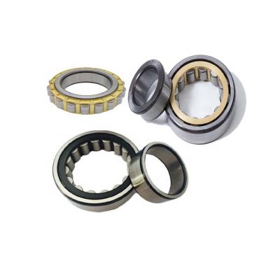 China Material of Construction Shops Cylindrical Roller Bearing Brass Cage Steel Cage and Nylon Cage for sale