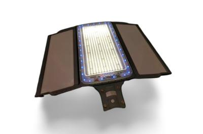 China Lumen solar todo de la luz de calle del ABS alto en un IP65 200w impermeable 400w 600w en venta