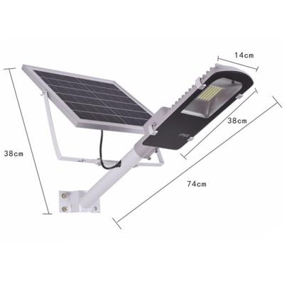 China 50W 100lm / W Out Door Led Solar Street Light And Super Bright Solar Led Light for sale