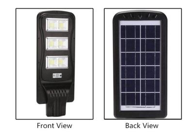 China 60W ABS COB Solar LED Street Light PIR Control Integrated Garden Street Light for sale