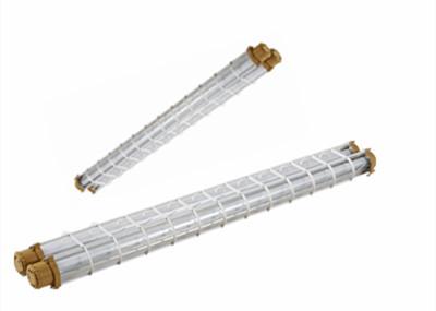 China 90lm / W Double Tube Light IP65 EX Explosion Proof Led Pole Linear Light Fixtures for sale