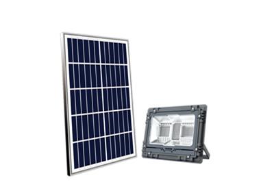 China Aluminum IP67 Music Buletooth RGB Rhythm Light Solar Powered 60W Led Flood Light for sale