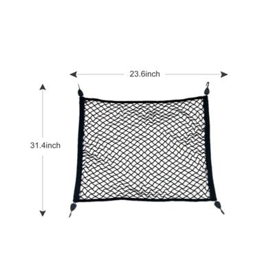 China Soft Price Car Soft Ceiling Natural Heavy Duty Cargo Storage Net for sale