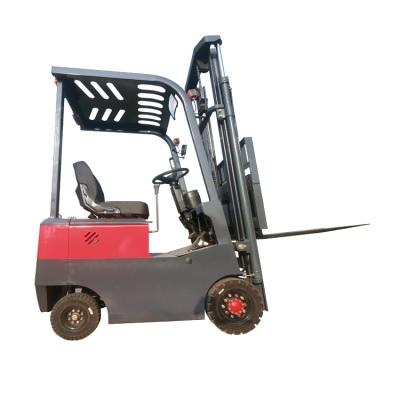 China Cheap 1 Ton Electric Forklift Machinery Repair Shops Small Tradesman Manual Compact Vehicle Mini Electric Forklift for sale