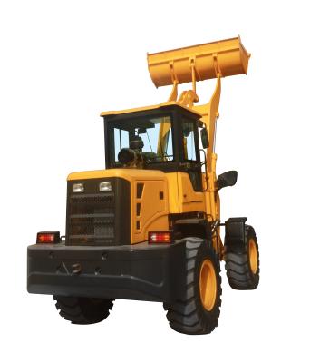 China Factory front end loader 2 ton rated capacity wheel loader diesel tractor with 1670/20 tire for sale for sale