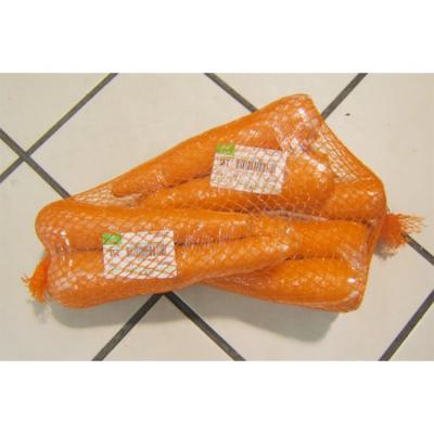 China Fexibale Vegetable Packaging Bag Rolls Potato Onion Bundles Return PE Mesh Bag for sale