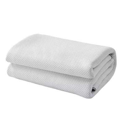 China 240gsm Gray Fabric Polyester Fashion Knitted Super Soft Breathable Mattress Fabric for sale