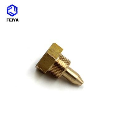 China C3604 Non Standard Brass Fasteners Brass Nuts Threaded Bolts for sale