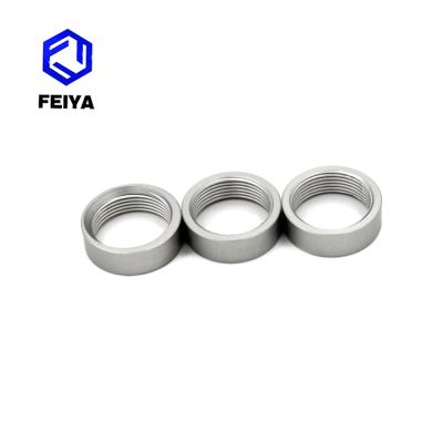 China Heavy Industry Customized Special Anodized Aluminum Sleeve Round Coupling Nuts for sale