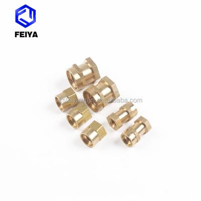 China BrassC3604 Hex Nut Customized Special Brass Non-standard For Plastic for sale