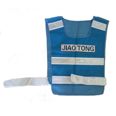 China Class 2 Safety Vest Hi-Viz Safety Fluorescent Tape Uniform Highlight Reflector Warning Reflective Vest With Logo for sale