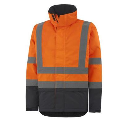 China Anti-Static Reflective Safety High Visibility Construction Work Wear Jacket for sale