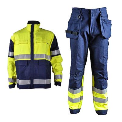 China High Strength Antistatic Oil And Gas Extracting Industrial Engineering Safety Workwear Uniform for sale