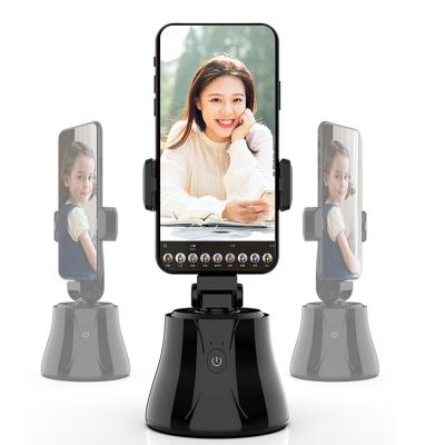 China Face or Automobile Objective Tracking Face 360 ​​Rotating Tracking Live Stream Phone Holder for Facebook Wechat for sale