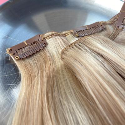 China 100% Remy Hair Cuticle Human Hair Extensions LeShine Clip In Human Hair Extensions Double Drawn Hair Extensions for sale