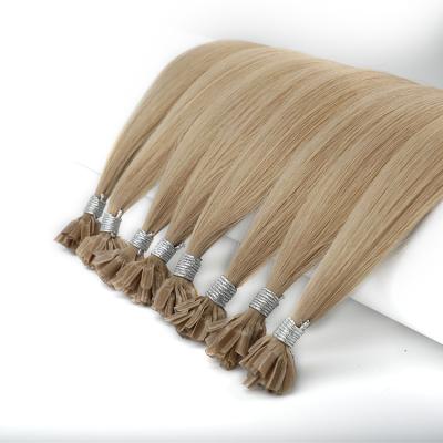 China Wholesale Cheap Russian Drawn Remy u tip hair extension of single cuticle aligned technology 100 double for sale