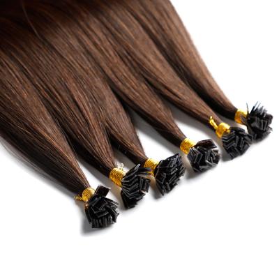 China Unique cuticle aligned technology hot sale flat tip keratin flat tip hair extension sellers for sale