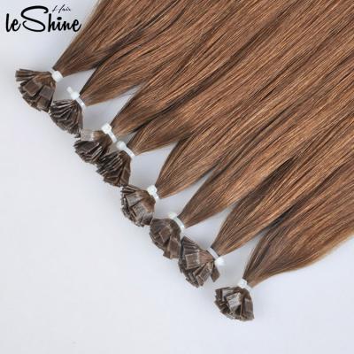 China Natural Double Wave Prebonded Human Hair Double Drawn U /Flat /I /V Tip Extensions Wholesale Italian Keratin Flat Tip Hair for sale