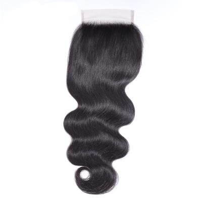 China Wholesale 1B 10A 100% Lace Closure Swiss Transparent 4X4 13X4 Virgin Remy 100% Lace Closure And Frontal Lace Hair Extension for sale