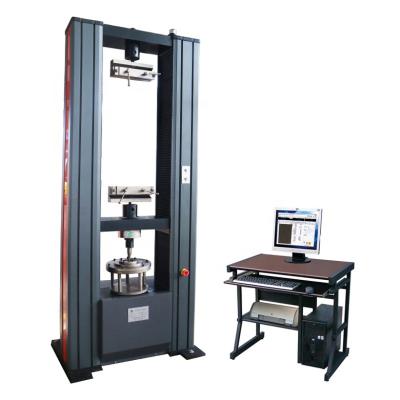 China Full Automatic Electronic Universal Tensile Strength Test WDW-100E Computer Control Geotextile Ball Burst Testing Machine for sale