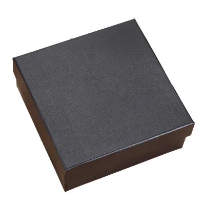 China Recycled Materials Design Custom Label Packaging Gift Box UV Printing Lid And Base Box for sale