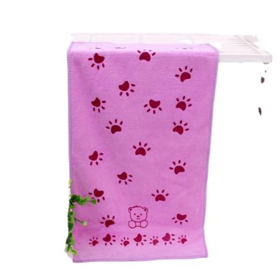 China Viable In Stock Custom Made Microfiber Beach Car Wash Car Drying Towel Microfiber Cleaning Towel for sale