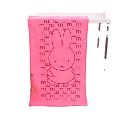 China Lovely Bear Hand Towels Brand New Children's Towels Hypoallergenic Printing Kids Face Towel for sale