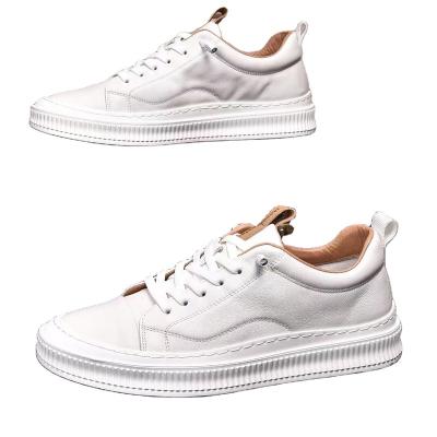 China Damping 2022 series fashionable white leather comfortable all-match banquet party business shoes non-slip sports casual shoes for sale