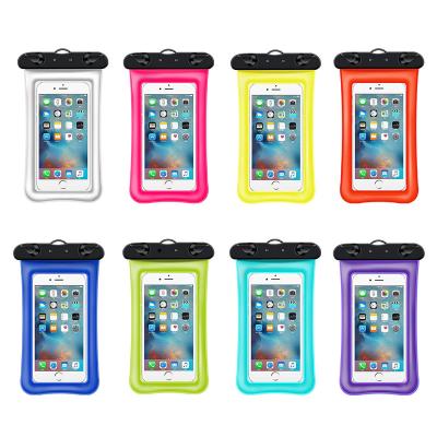 China PORTABLE Waterproof Phone Pouch Floating Waterproof Mobile Phone Pouch Water Proof Case Phone Dry Bag For Cruise Ship Beach Kayaking Travel for sale