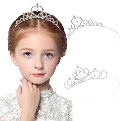 China For Decoration Headband Tiaras For Princess Elegant Crystal Tiara Crown Headbands Girls For Women Girls Party Hair Accessories Wedding for sale