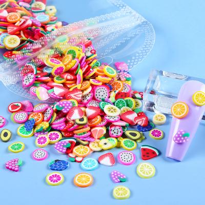 China 3D Metal Polymer Slices Resin Making Charms Fruit Slices for Lip Gloss, Nail Art, and Cell Phone Decorations Fruit Nail Art Slices for sale