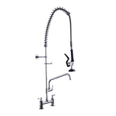 China Hot Sense Faucets and Cold Mixed Multifunctional Kitchen Faucet Pull Spring Water Basin Sink Vegetable Faucet for sale