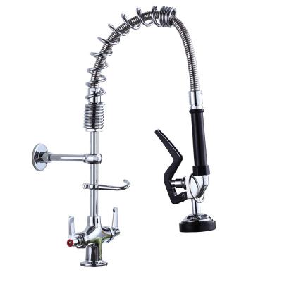 China Hot Sense Faucets and Cold Mixed Multifunctional Kitchen Faucet Pull Spring Water Basin Sink Vegetable Faucet for sale