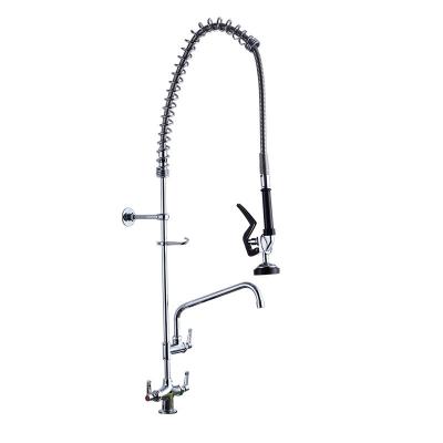 China Hot Sense Faucets and Cold Mixed Multifunctional Kitchen Faucet Pull Spring Water Basin Sink Vegetable Faucet for sale