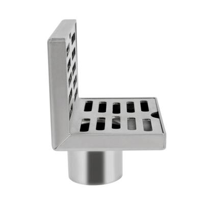 China Easy Storage Floor Drain Deodorizer Floor Drain Square Sewer Stainless Steel Cheap Floor Drain for sale