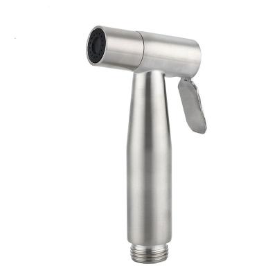 China Easy Storage Handheld Bidet Spray Shattaf Toilet Bidet Sprayer Stainless Steel Flush Bidet Sprayer for sale