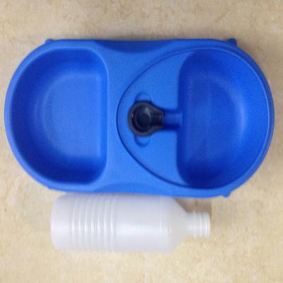 China New Automatic Cat And Dog Feeding Bowl Automatic Water Refilling Feeder Pet Bowl Automatic Pet Feeding Tool for sale