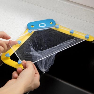 China New viable type of octopus folding sink drain rack to save space to effectively filter the filter kitchen sink waste filter for sale