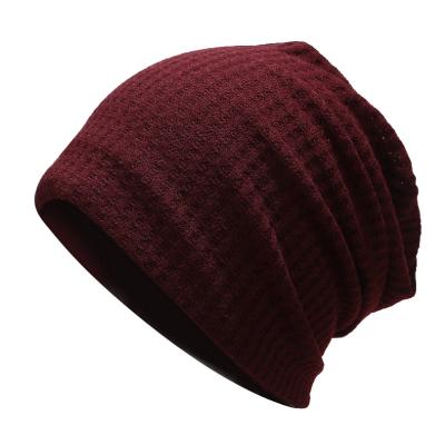 China Factory Wholesale JOINT Stain Winter Hats Unisex Stacked Soft Material Bill Knit Hat With Bill for sale