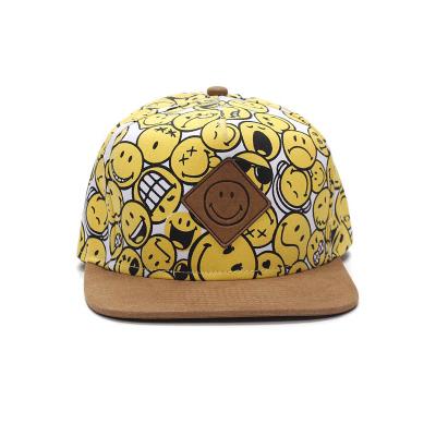 China Wholesale JOINT OEM Customized Digital Print Fabric Hip Hop Snapback Hat for sale