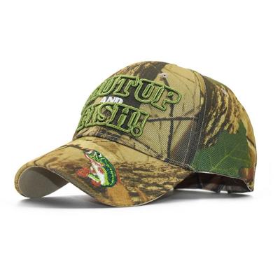 China Common stock design best selling 3d embroidery adult use cool boy fashion camouflage hat outdoor baseball for sale