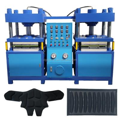 China Hydraulic automatic cutting hot press, 2 worktable hot press, machine hot sponge oil press hot press YJ-H01-04 for sale