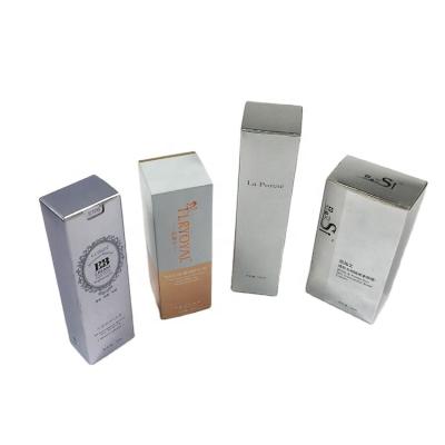 China Recyclable Custom Luxury Face Skin Care Cream Empty Cosmetic Packaging Paper Boxes for sale