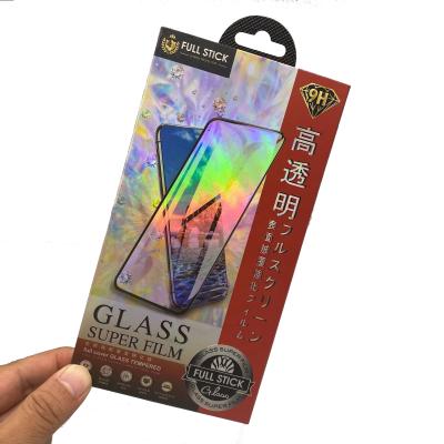 China Recyclable RTS Paper Envelope Box For Screen Protector Protective Film Packaging Box Tempered Glass Packaging for sale