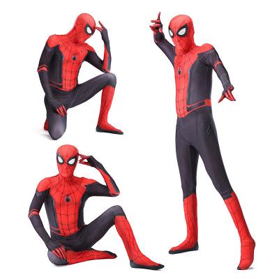 China Adult Casual Holiday Halloween Spider-Man Costume Spiderman Jumpsuit For Men for sale