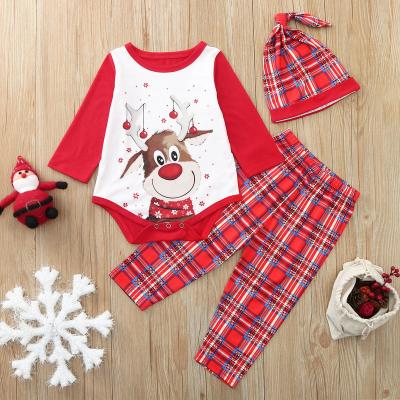 China Christmas Stain Christmas Family Pajamas Christmas Parents Pajamas Wholesale Running QUICK DRY Kids Long Sleeve Family Pajamas Set for sale